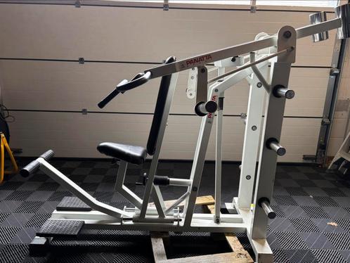 Plate Loaded Shoulder Press van Panatta, goede staat!, Sport en Fitness, Fitnessmaterialen, Gebruikt, Overige typen, Ophalen of Verzenden