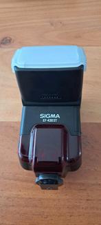 Sigma EF-430 ST Flitser, Audio, Tv en Foto, Fotografie | Flitsers, Ophalen of Verzenden, Gebruikt, Sigma, Kantelbaar