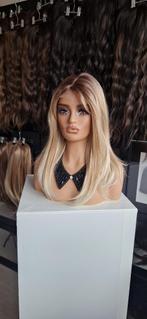 HaarTopper: #4 - Uitgroei gemêleerd blond - Stijl - 50/55cm, Sieraden, Tassen en Uiterlijk, Uiterlijk | Haarverzorging, Ophalen of Verzenden