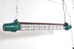 Industriële dimbare LED TL kooilamp lamp stoer vintage tube, Gebruikt, Ophalen of Verzenden