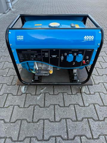 HBM Generator 4000 Watt - Zeer Nette Staat! beschikbaar voor biedingen