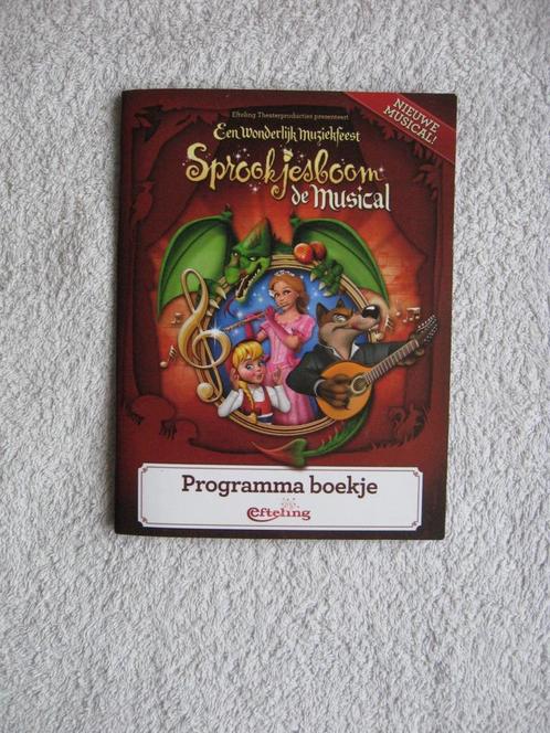 Progr boekje met CD vd Efteling (evt. speeldoosjes nr 1 & 6), Verzamelen, Efteling, Zo goed als nieuw, Overige typen, Ophalen of Verzenden