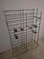 Antiek Frans Wijnrek, Huis en Inrichting, Woonaccessoires | Wijnrekken, Gebruikt, Ophalen of Verzenden, 25 flessen of meer, Metaal