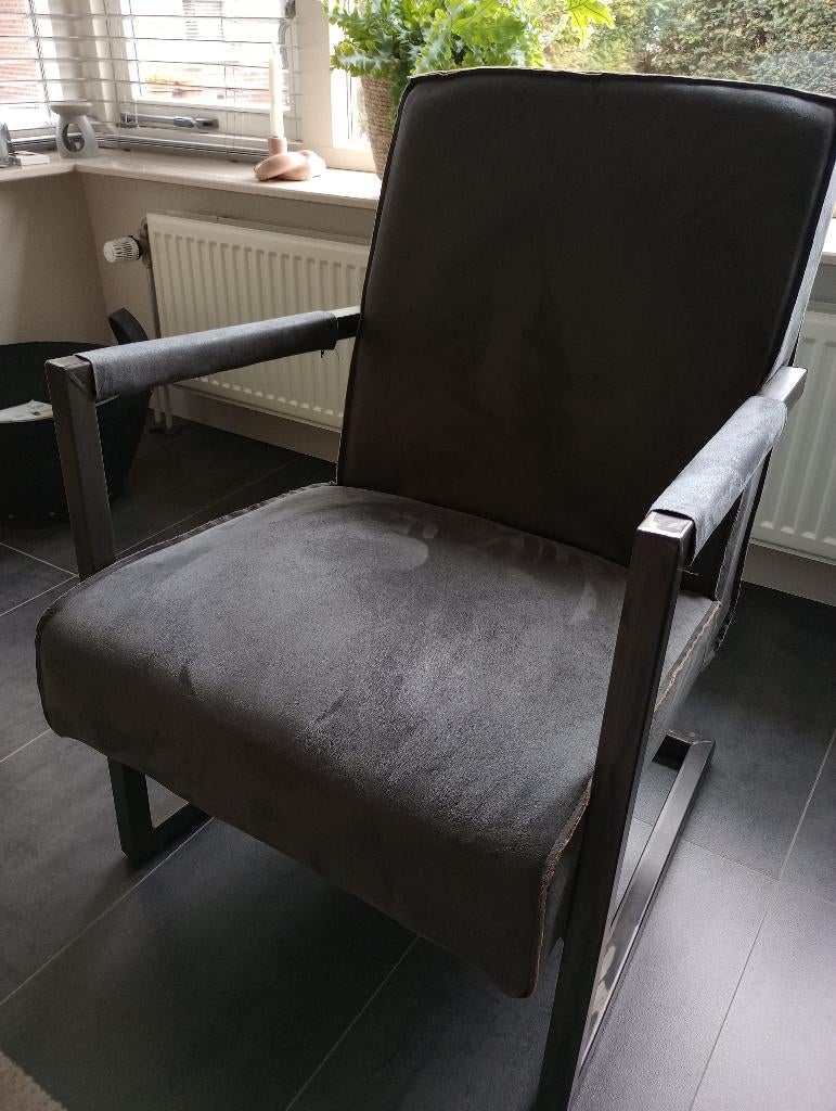 Twee fauteuils, Huis en Inrichting, Fauteuils, Ophalen, Strak, Gebruikt, Minder dan 75 cm