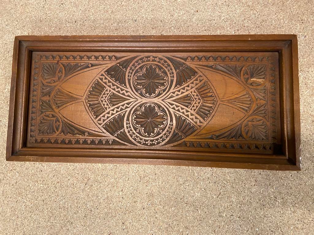 Houtsnij werk antiek, Ophalen of Verzenden