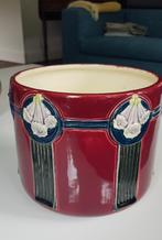 Bloempot art nouveau jugendstil cachepot art deco, Antiek en Kunst, Ophalen of Verzenden