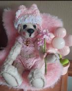 Ooak custom made teddy beertje 14 cm + extra leuk bij bjd's, Ophalen of Verzenden, Zo goed als nieuw, Stoffen beer, Overige merken