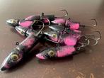 Zware jigkoppen (gecoat) op 8/0 en 9/0 Mustad haak - Nieuw, Watersport en Boten, Hengelsport | Roofvissen, Ophalen of Verzenden
