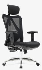 LifeGoods Ergonomische Bureaustoel Office Chair, Ophalen, Zwart, Zo goed als nieuw, Bureaustoel