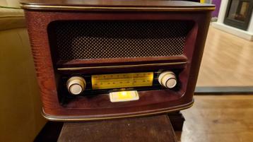 Soundmaster NR945 Retro Radio - werkt goed, 230V,  beschikbaar voor biedingen