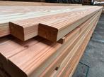 Douglas 45x70 regels - geschaafd met ronde hoeken
