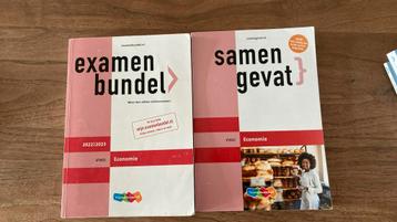 VWO economie Examenbundel 22-23 en samengevat beschikbaar voor biedingen