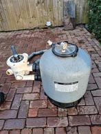 Zwembad/hottub zandfilter met pomp, Tuin en Terras, Zwembad-toebehoren, Ophalen, Zo goed als nieuw, Filter