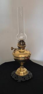Antieke koperen olielamp, Antiek en Kunst, Ophalen