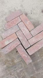 klinkers  gebakken dikformaat klinkers, Tuin en Terras, Tegels en Klinkers, Gebruikt, Klinkers, Beton, 5 tot 10 m²