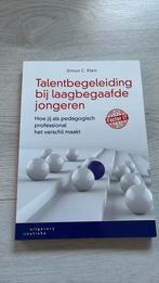 Simon C. Klein - Talentbegeleiding bij laagbegaafde jongeren, Ophalen of Verzenden, Alpha, Nieuw, Simon C. Klein