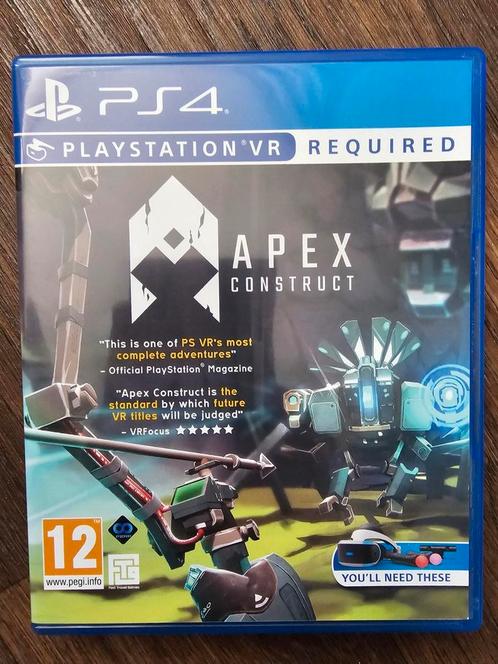 Apex Construct PS4 PS5 PlayStation PSVR, Spelcomputers en Games, Games | Sony PlayStation 4, Zo goed als nieuw, Shooter, 1 speler