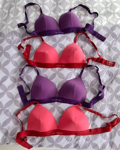On that ass maat L zonder beugel  zo goed als nieuw, Kleding | Dames, Ondergoed en Lingerie, BH, Paars, Ophalen