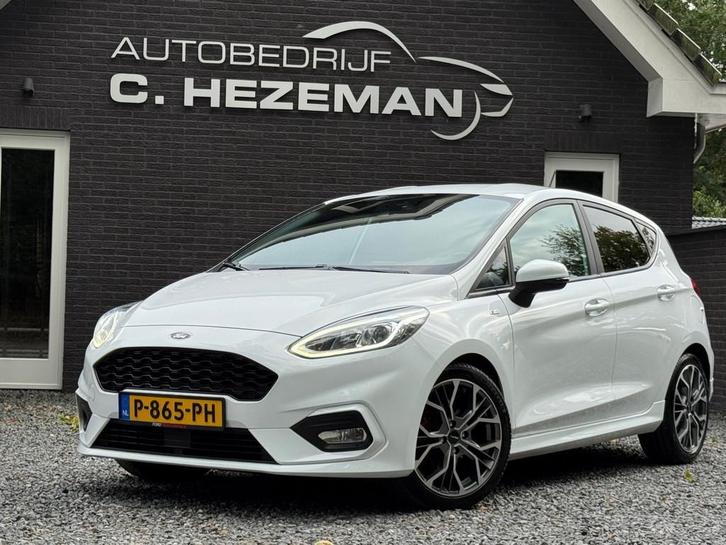 Ford Fiesta 1.0 Titanium ST Line Carbon Apple Carplay Cruise, Auto's, Ford, Bedrijf, Te koop, Fiësta, ABS, Airbags, Airconditioning