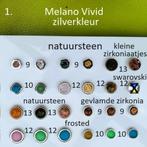 Melano VIVID zettingen+Ringen+Armbanden+Oorbellen+Kettingen, Nieuw, Zilver, Verzenden