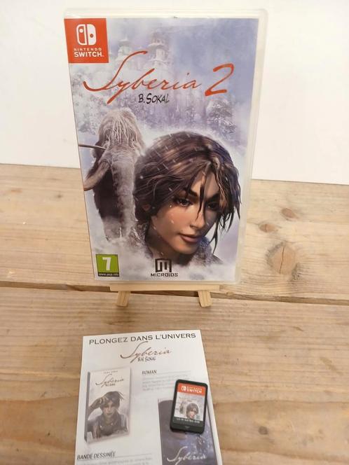 Syberia 2 nintendo switch, Spelcomputers en Games, Games | Nintendo Switch, Zo goed als nieuw, 1 speler, Vanaf 3 jaar, Ophalen of Verzenden