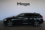 Volvo V60 1.6 T3 R-Design Cruise control ECC Navigatie Trekh, Auto's, Volvo, Voorwielaandrijving, Gebruikt, 4 cilinders, Leder en Stof