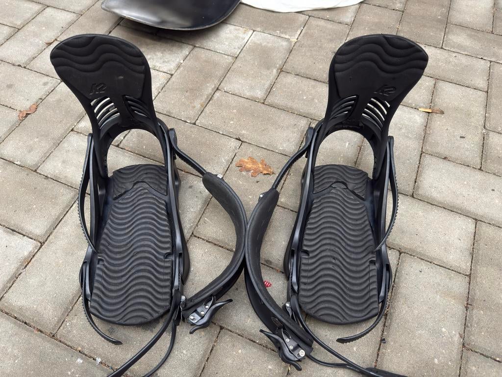 K2 Cassette Snowboard Bindingen - Gebruikt, Sport en Fitness, Ophalen of Verzenden, Gebruikt, Bindingen