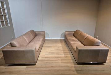 2x de Sede DS3 - 4 zits Banken - Bruin - Leder - Design beschikbaar voor biedingen