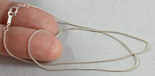 Zilveren ketting Gourmet 40 cm 1,0 mm 835 zilver, Sieraden, Tassen en Uiterlijk, Kettingen, Nieuw, Zilver, Zilver, Ophalen of Verzenden