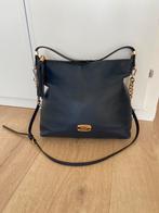 Michael Kors Bedford large TZ navy shoulder bag, Ophalen of Verzenden, Gebruikt, Blauw, Handtas