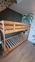 Stapelbed ikea MYDAL GRENEN 90x200cm, Ophalen of Verzenden, Zo goed als nieuw, Stapelbed