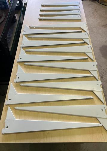 16 STERKE Plankdragers ELEMENT SYSTEM (12x48 cm en 4x38 cm) beschikbaar voor biedingen