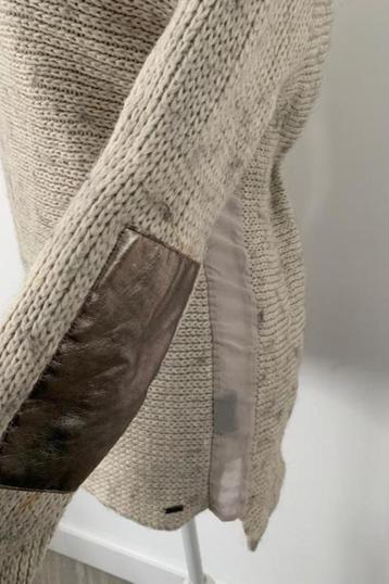 Beige Maison Scotch trui maat M! CADEAUTIP van SINT! beschikbaar voor biedingen