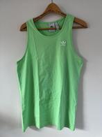 Neongroen Adidas Trefoil Tank Top (Amper gedragen), Ophalen of Verzenden, Zo goed als nieuw, Adidas, Groen