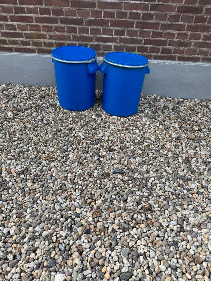 2 x lucht dichte afsluitbare emmers, Huis en Inrichting, Emmers, Zo goed als nieuw, Kunststof, Ophalen of Verzenden