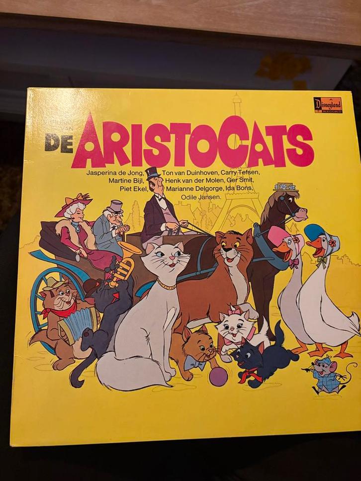 De Aristocats - Vinyl LP, Cd's en Dvd's, Vinyl | Kinderen en Jeugd, Gebruikt, Muziek, Tot 2 jaar, Ophalen