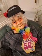 Sarah 50 jaar versiering: sticker en banner, Hobby en Vrije tijd, Feestartikelen, Ophalen