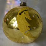 oude kerstbal met maantje, Diversen, Kerst, Ophalen of Verzenden, Gebruikt