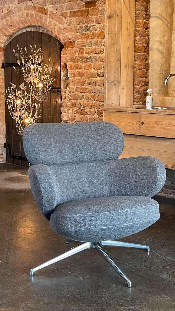 Pode Bibo draaifauteuil NIEUW, Huis en Inrichting, Fauteuils, Nieuw, Stof, 50 tot 75 cm, Ophalen