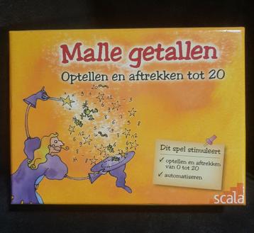 Spelletje Malle getallen. Optellen en aftrekken tot 20. beschikbaar voor biedingen