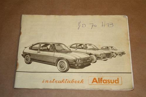 Alfasud Instruktieboek - 1982, Auto diversen, Handleidingen en Instructieboekjes, Ophalen of Verzenden