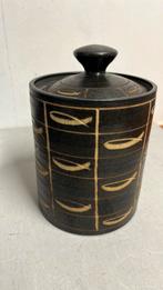 Vintage Voorraadpot met deksel van Jan van Stolk, Ophalen of Verzenden