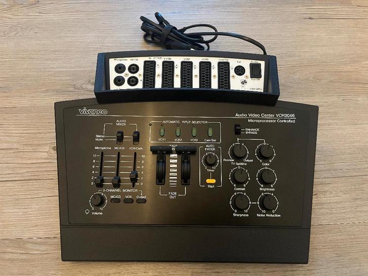 Vivanco Video Audio Center VCR 3046, Audio, Tv en Foto, Professionele Audio-, Tv- en Video-apparatuur, Zo goed als nieuw, Video