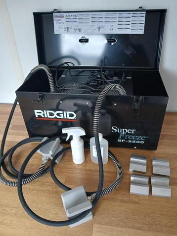 Ridgid SF-2500 SuperFreeze pijpbevriezer bevriezingssysteem beschikbaar voor biedingen