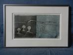 Ets Nieuwjaarskaart 1976 Jan Montyn (1924-2015) opl. 2/10, Antiek en Kunst, Kunst | Etsen en Gravures, Ophalen of Verzenden