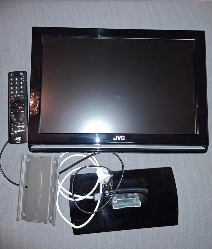 JVC analoge tv/ beeldscherm, Audio, Tv en Foto, Televisies, Gebruikt, LCD, Minder dan 40 cm, Overige merken, Ophalen