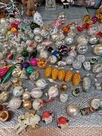 Grote partij vintage glazen kerstballen & kerstdecoratie, Diversen, Kerst, Ophalen of Verzenden, Nvt, Nvt, Nvt