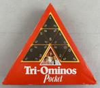 Triominos Pocket Tri-Ominos spel compleet Goliath reisspel, Reisspel, Gebruikt, Ophalen of Verzenden