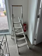 Ladder decoratie hout, Doe-het-zelf en Verbouw, Ladders en Trappen, Ophalen, Zo goed als nieuw, Ladder, Opvouwbaar of Inschuifbaar