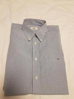 Blauw en Wit Lacoste overhead Maat 40, Kleding | Heren, Overhemden, Ophalen of Verzenden